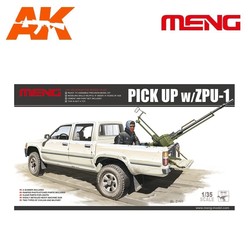 Pick Up W/ZPU-1 - Scale 1/35 - Meng Models - MM VS-001