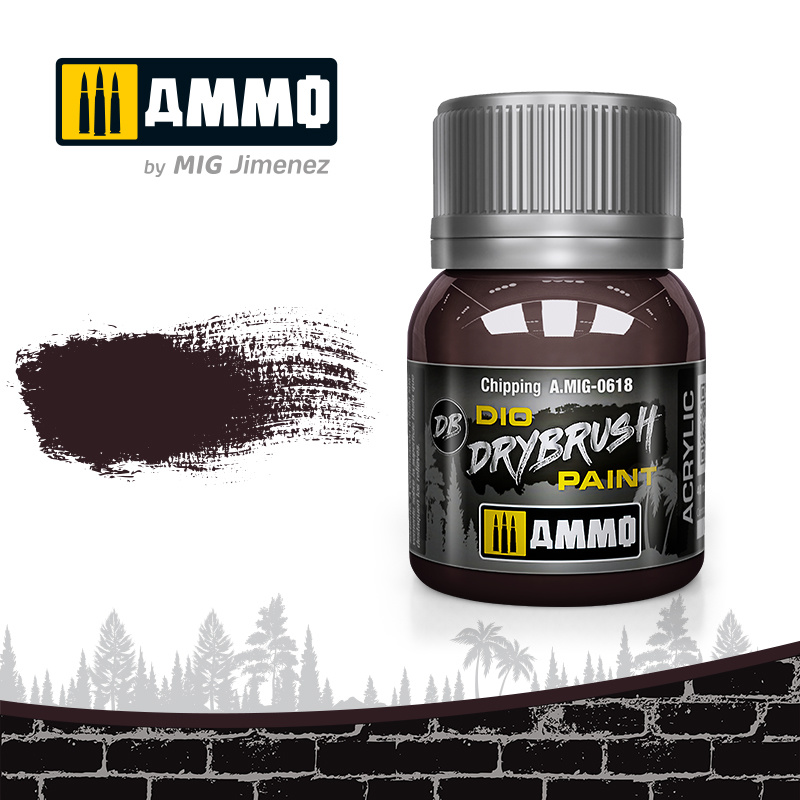 Ammo by Mig Jimenez Drybrush Chipping - 40ml - Ammo by Mig Jimenez - A.MIG-0618