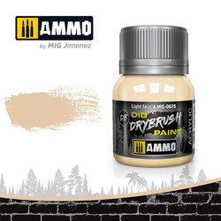 Drybrush Light Skin - 40ml - Ammo by Mig Jimenez - A.MIG-0625