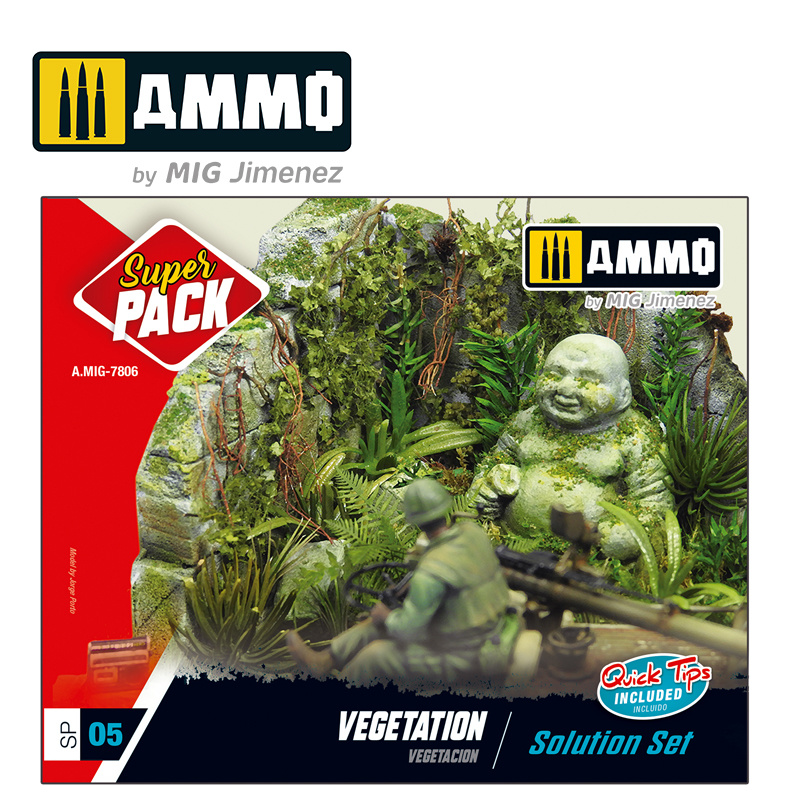 Ammo by Mig Jimenez Vegetation - Super Pack - Ammo by Mig Jimenez - A.MIG-7806