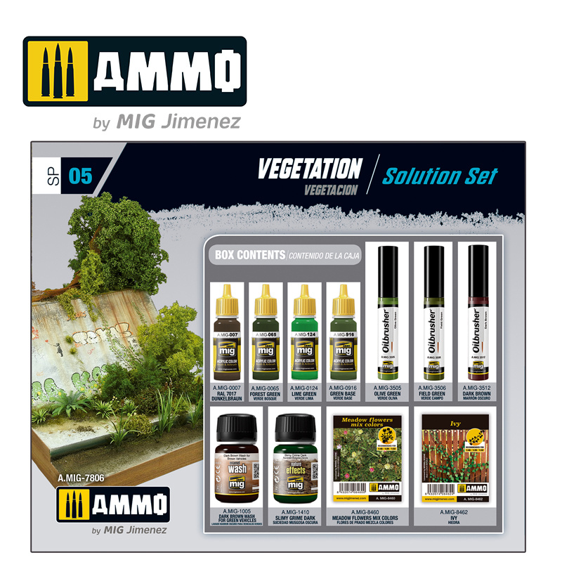 Ammo by Mig Jimenez Vegetation - Super Pack - Ammo by Mig Jimenez - A.MIG-7806