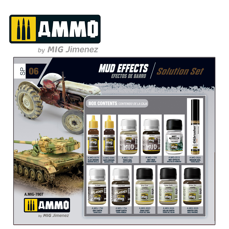 Ammo by Mig Jimenez Mud Effects - Super Pack - Ammo by Mig Jimenez - A.MIG-7807