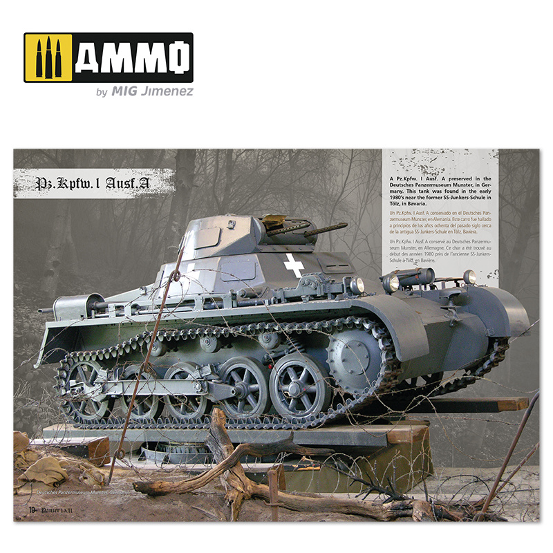 Ammo by Mig Jimenez Panzer I & II - Visual Modelers Guide English, Spanish, Francais - Ammo by Mig Jimenez - A.MIG-6083