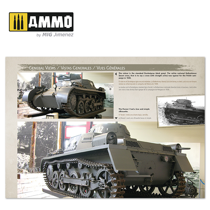 Ammo by Mig Jimenez Panzer I & II - Visual Modelers Guide English, Spanish, Francais - Ammo by Mig Jimenez - A.MIG-6083