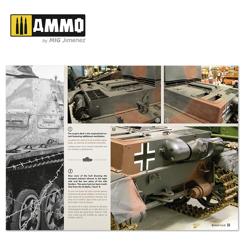 Ammo by Mig Jimenez Panzer I & II - Visual Modelers Guide English, Spanish, Francais - Ammo by Mig Jimenez - A.MIG-6083