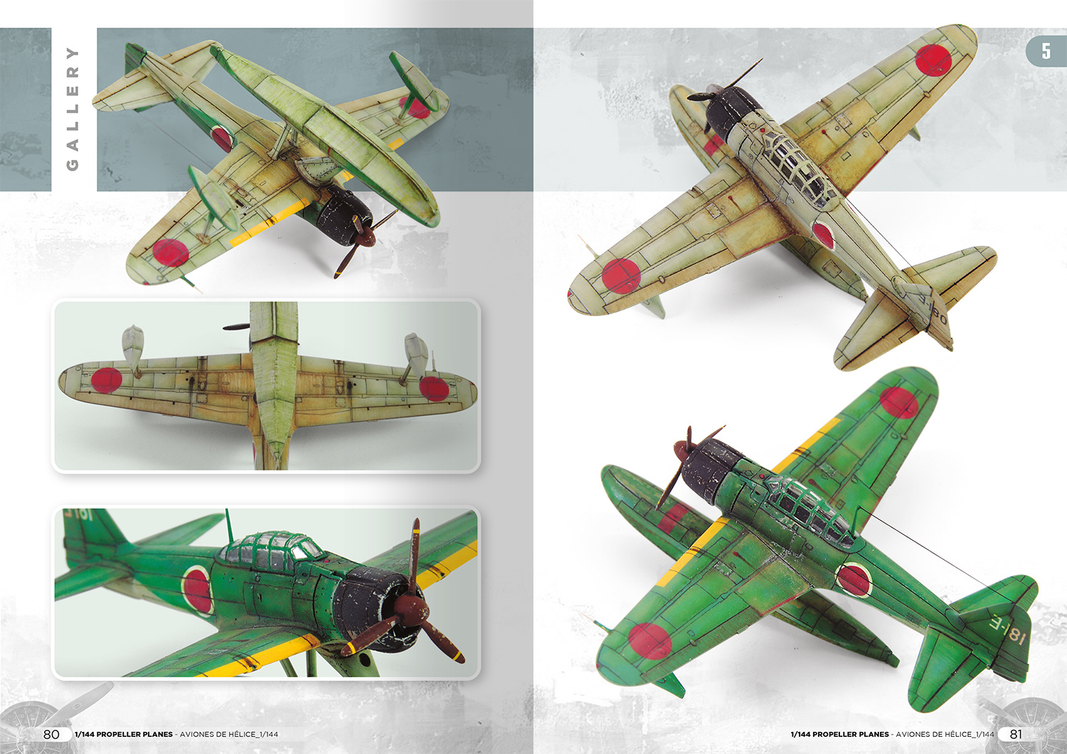 Ammo by Mig Jimenez Propeller Planes 1/144 Vol. 1 English, Spanish - Ammo by Mig Jimenez - A.MIG-6144