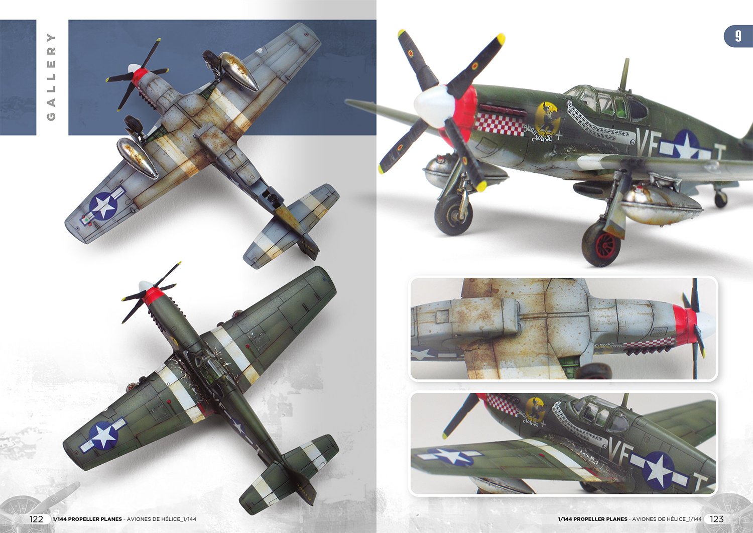 Ammo by Mig Jimenez Propeller Planes 1/144 Vol. 1 English, Spanish - Ammo by Mig Jimenez - A.MIG-6144