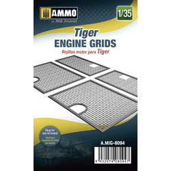 Tiger Engine Grids - Scale 1/35 - Ammo by Mig Jimenez - A.MIG-8094