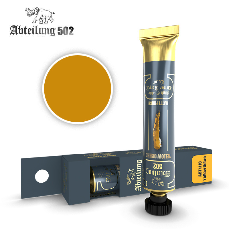 Abteilung 502 Yellow Ochre - High Quality Dense Acrylic Colors - 20ml - Abteilung 502 -  ABT1110