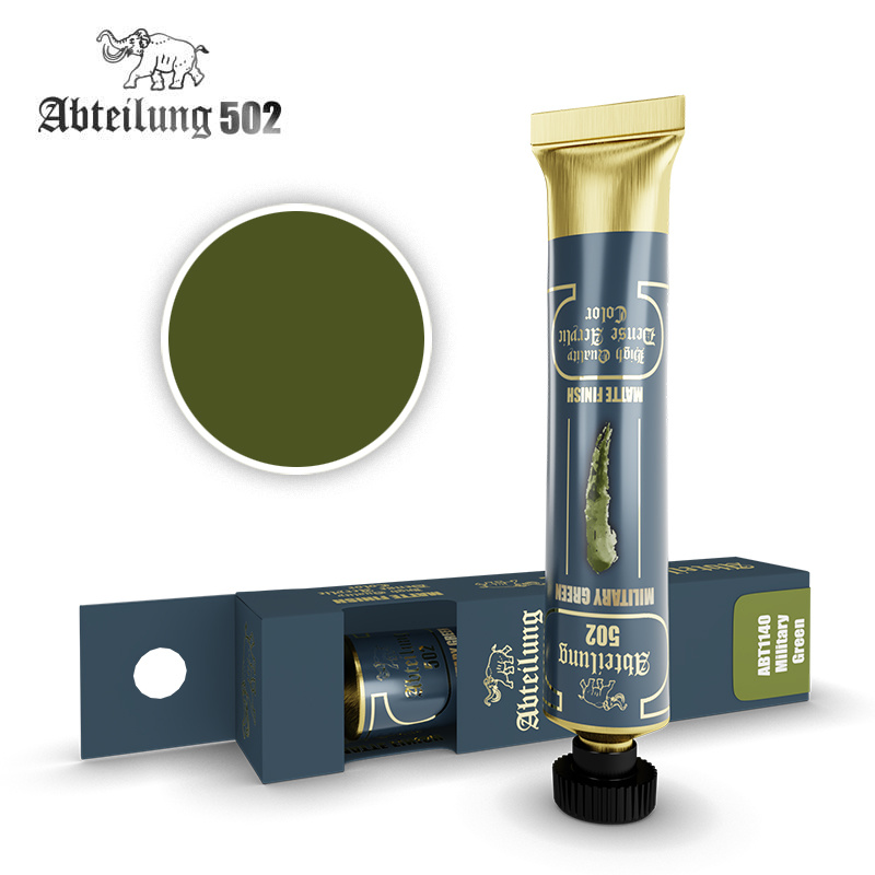 Abteilung 502 Military Green - High Quality Dense Acrylic Colors - 20ml - Abteilung 502 -  ABT1140