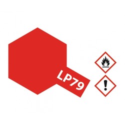 Lacquer Paint LP-79 Flat Red - 10ml - Tamiya - TAM82179