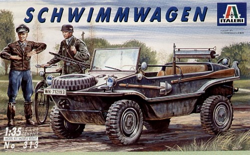 Italeri Kfz. II VW Typ 166 ""Schwimmwagen"" - Scale 1/35 - Italeri - ITA-0313