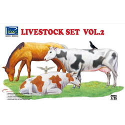 Livestock Set Volume 2 - Scale 1/35 - Riich Models - RIH 35015