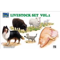 Livestock Set Volume 1 - Scale 1/35 - Riich Models - RIH 35007