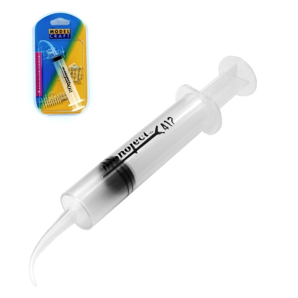 Modelcraft Precision Syringe 12ml - Modelcraft - MCR-POL1012C