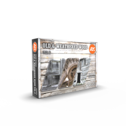 Old & Weathered Wood Vol2 Set - AK-Interactive - AK-11674