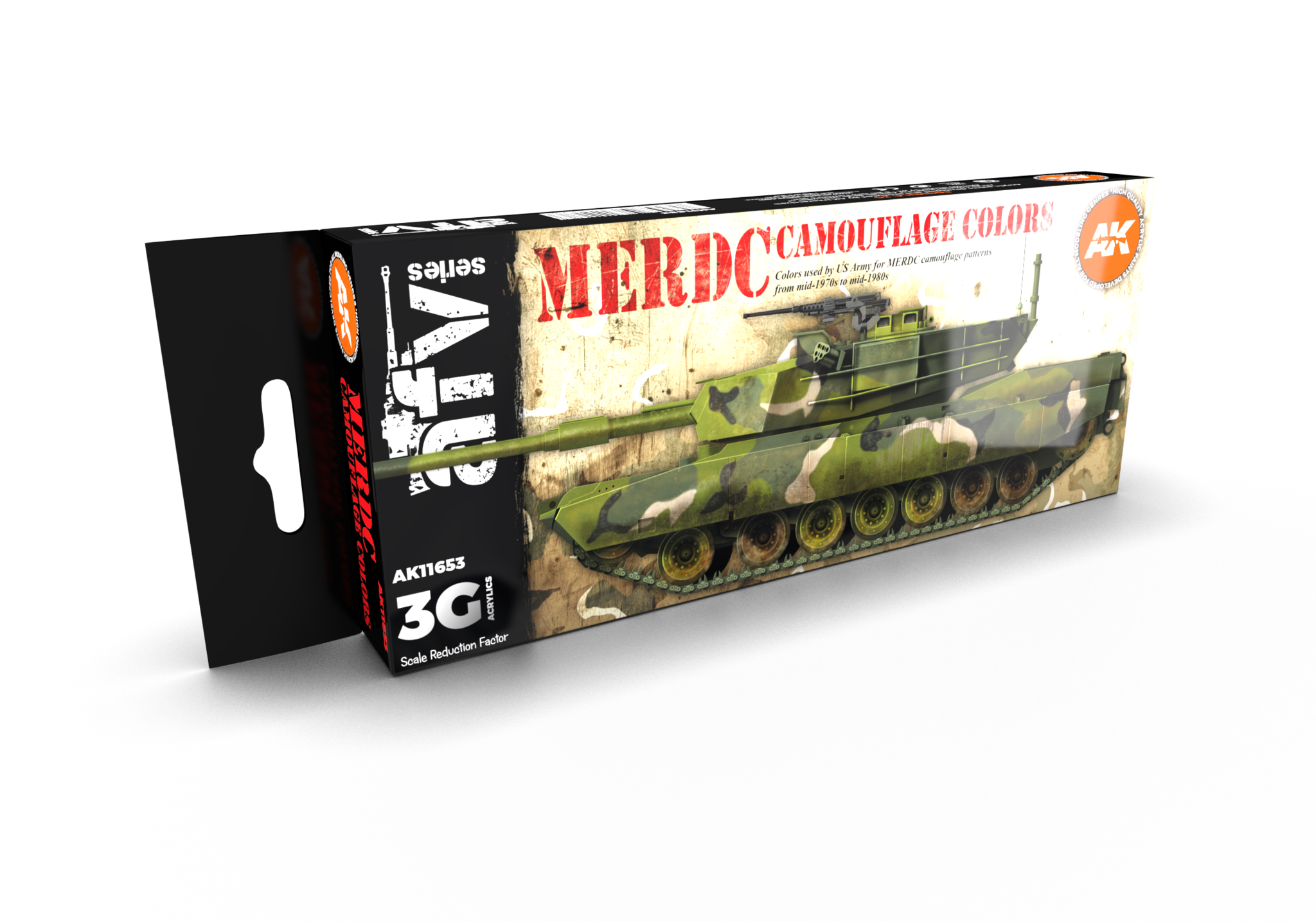 AK-Interactive MERDC Camouflage Colors Set - AK-Interactive - AK-11653
