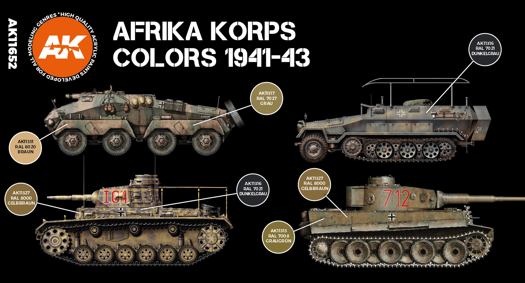 AK-Interactive Afrika Korps Set - AK-Interactive - AK-11652