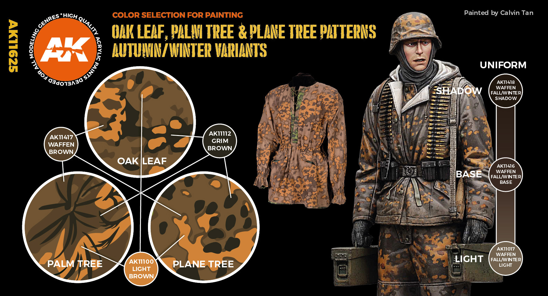 AK-Interactive Oak Leaf Autumn-Winter Set - AK-Interactive - AK-11625