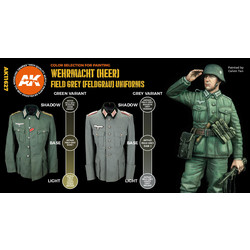 German Field Grey Uniforms Set - AK-Interactive - AK-11627