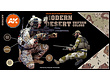 AK-Interactive Modern Desert Uniform Colors Set - AK-Interactive - AK-11630