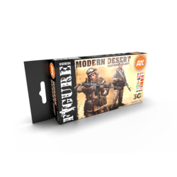 Modern Desert Uniform Colors Set - AK-Interactive - AK-11630