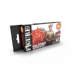 Soviet WWII Uniform Colors Set - AK-Interactive - AK-11635