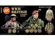 AK-Interactive WWII British Uniform Colors Set - AK-Interactive - AK-11636