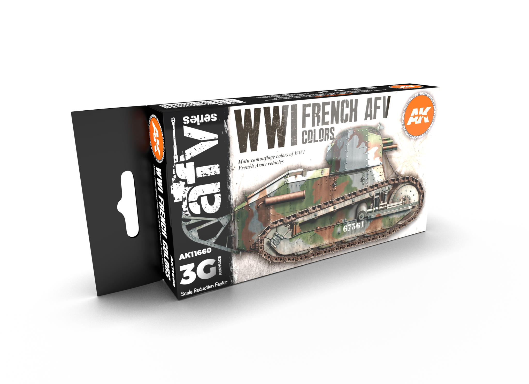 AK-Interactive WWI French Colors Set - AK-Interactive - AK-11660