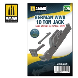 German WWII 10 ton Jack - Scale 1/35 - Ammo by Mig Jimenez - A.MIG-8117