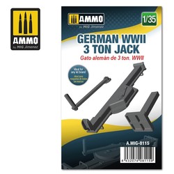 German WWII 3 ton Jack - Scale 1/35 - Ammo by Mig Jimenez - A.MIG-8115