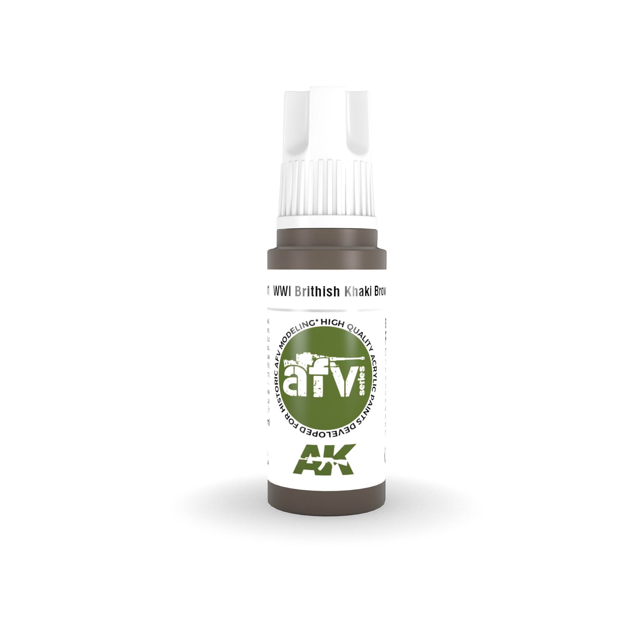 AK-Interactive WWI British Khaki Brown Base - 17ml - AK-Interactive - AK-11301