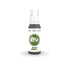 WWI French Green 1 - 17ml - AK-Interactive - AK-11305