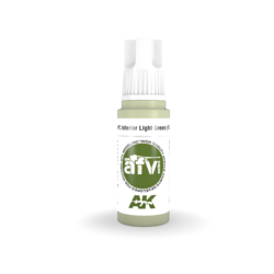 APC Interior Light Green (FS24533) - 17ml - AK-Interactive - AK-11345