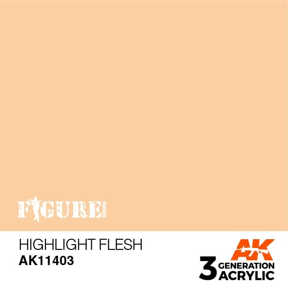 AK-Interactive Highlight Flesh - 17ml - AK-Interactive - AK-11403