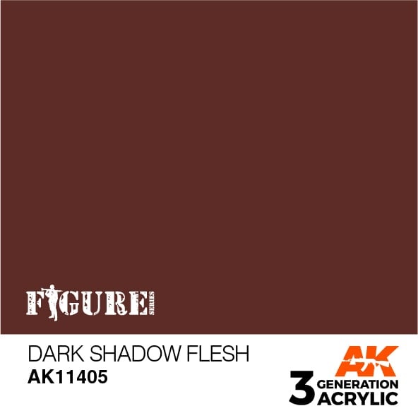 AK-Interactive Dark Shadow Flesh - 17ml - AK-Interactive - AK-11405