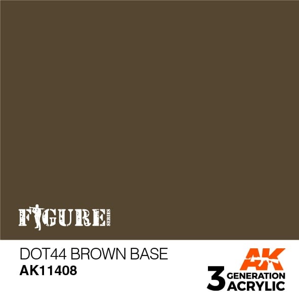 AK-Interactive Dot44 Brown Base - 17ml - AK-Interactive - AK-11408