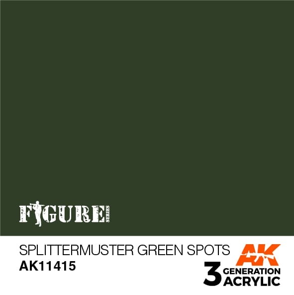 AK-Interactive Splittermuster Green Spots - 17ml - AK-Interactive - AK-11415