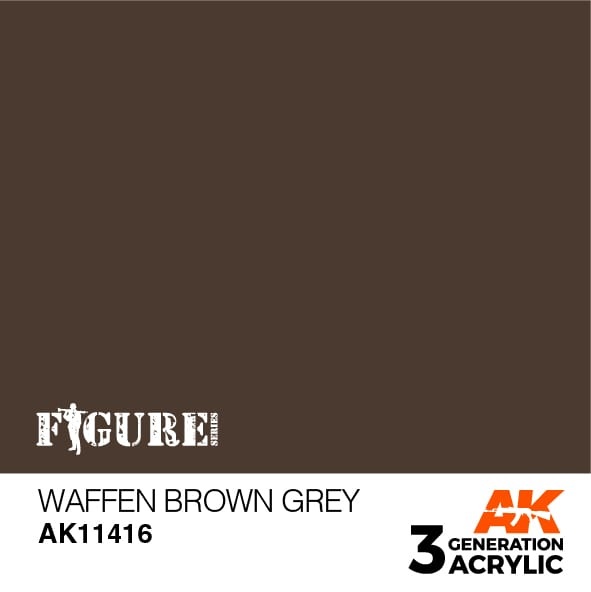AK-Interactive Waffen Brown Grey - 17ml - AK-Interactive - AK-11416