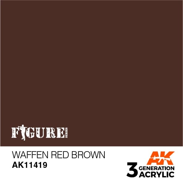 AK-Interactive Waffen Red Brown - 17ml - AK-Interactive - AK-11419