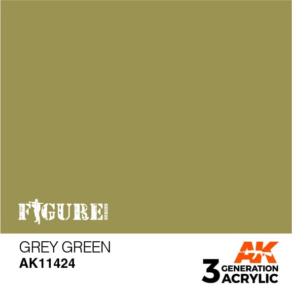 AK-Interactive Grey Green - 17ml - AK-Interactive - AK-11424