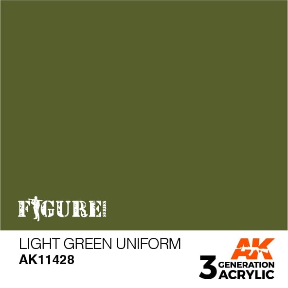 AK-Interactive Light Green Uniform - 17ml - AK-Interactive - AK-11428