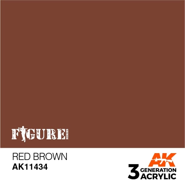 AK-Interactive Red Brown - 17ml - AK-Interactive - AK-11434