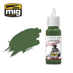 Figure Series Olive Green - 17ml - Ammo by Mig Jimenez - AMMO.F-534