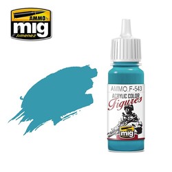 Figure Series Green Blue - 17ml - Ammo by Mig Jimenez - AMMO.F-543