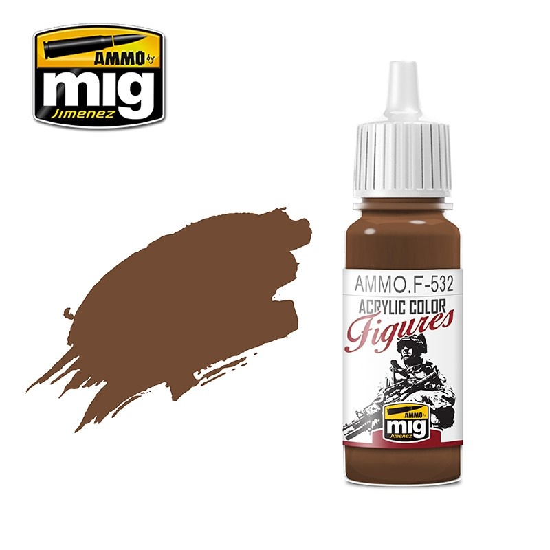 Ammo by Mig Jimenez Figure Series Red Brown - 17ml - Ammo by Mig Jimenez - AMMO.F-532