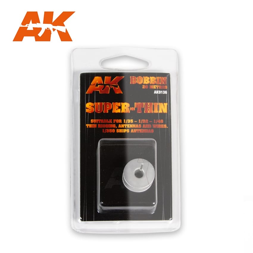 AK-Interactive Elastic Rigging Bobbinsuper-Thin - AK-Interactive - AK-9136