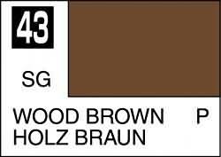 Mr Hobby / Gunze Mr Color Wood Brown - 10ml - Mr Hobby / Gunze - MRH-C-043