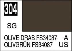 Mr Hobby / Gunze Mr Color Olive Drab Fs34087 - 10ml - Mr Hobby / Gunze - MRH-C-304