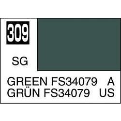 Mr Color Green Fs34079 - 10ml - Mr Hobby / Gunze - MRH-C-309